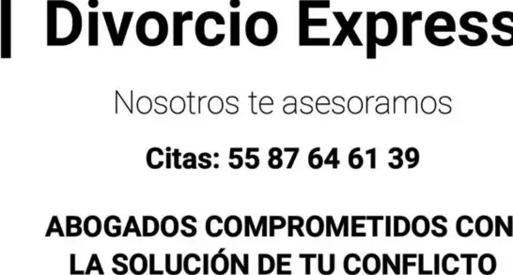 DIVORCIO EXPRESS 5587646139