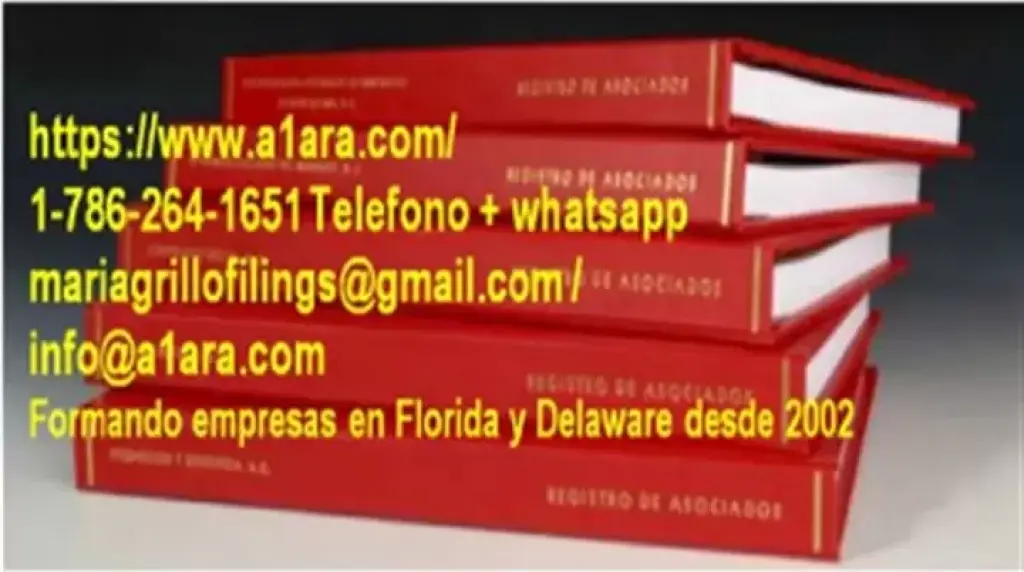 Formacion de corporaciones USA