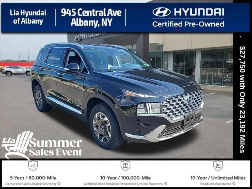 Hyundai SANTA FE Hybrid 2023 AWD Blue 4dr Crossover