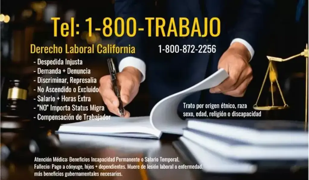 Leyes Laborales California USA