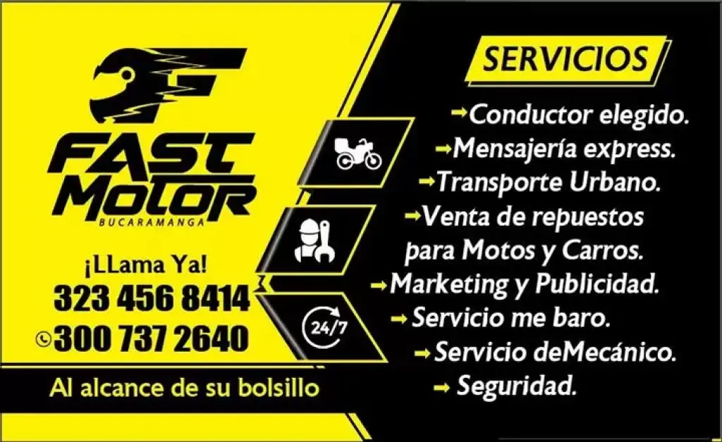 Mensajería Fast Bucaramanga