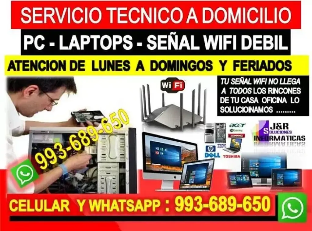 TECNICO DE INTERNET ROUTERS