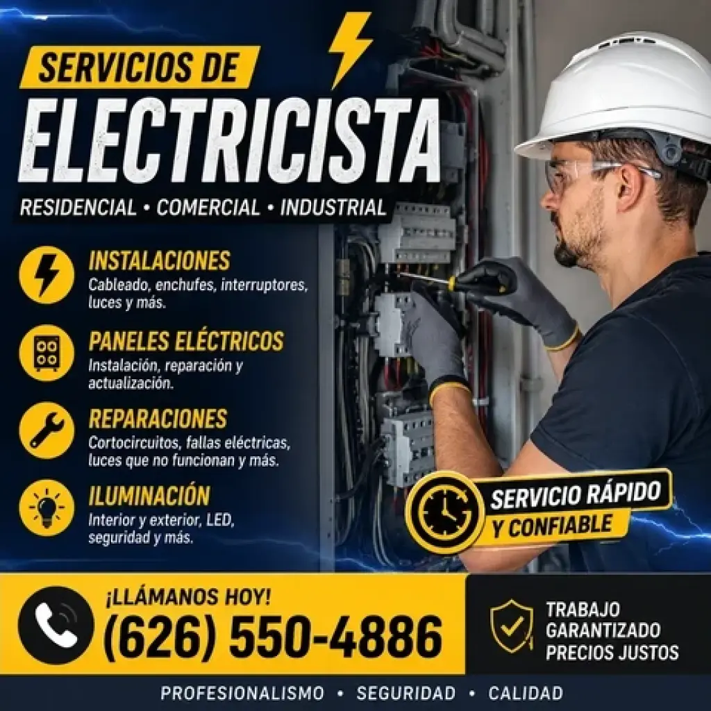 ⚡ ELECTRICISTA GENERAL ⚡