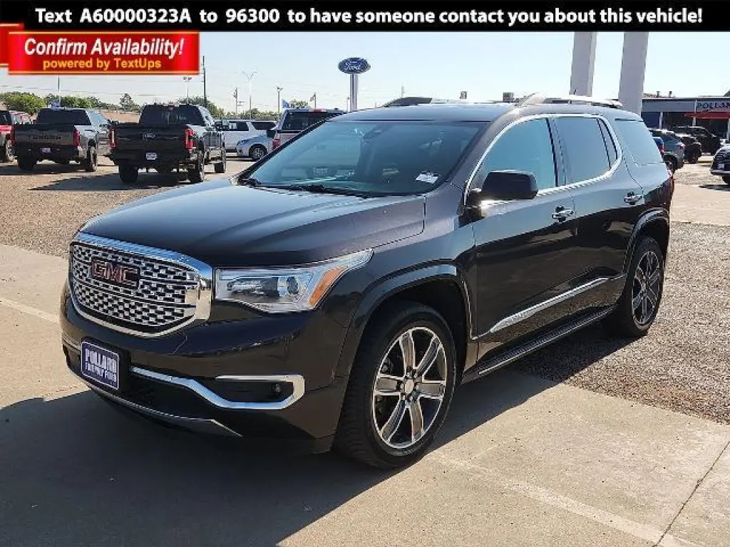 SUV GMC Acadia Denali 4p 2018