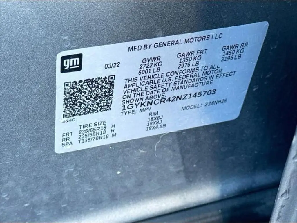 SUV Cadillac XT5 2022 Premium Luxury de 4 puertas