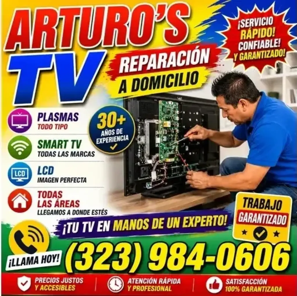 📺 ¿Tu TV dejó de funcionar?