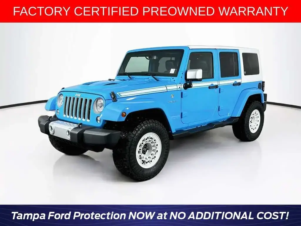 Jeep Wrangler Unlimited 2017 4x4 Sahara 4 puertas SUV