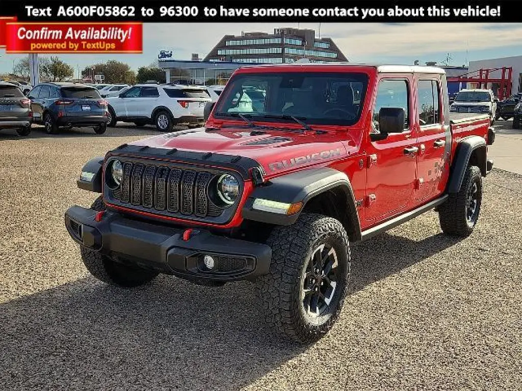 Jeep Gladiator 2024 4x4 Rubicon 4 puertas Crew Cab 5.0 pies SB
