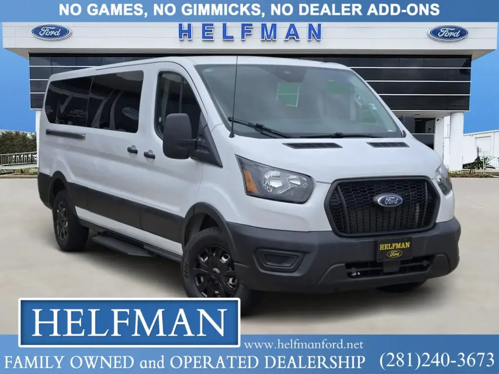 Ford Transit 2023 350 XL 3 puertas LWB Techo Bajo Furgón de Pasajeros
