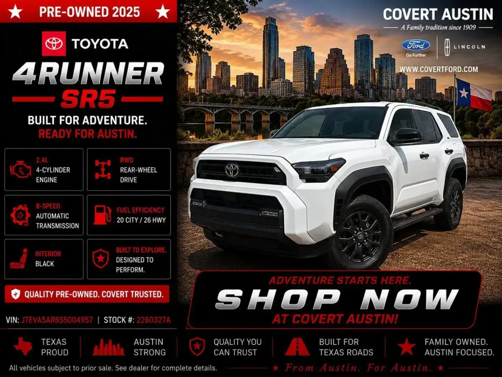Toyota 4Runner 2025 4x2 SR5 4 puertas SUV