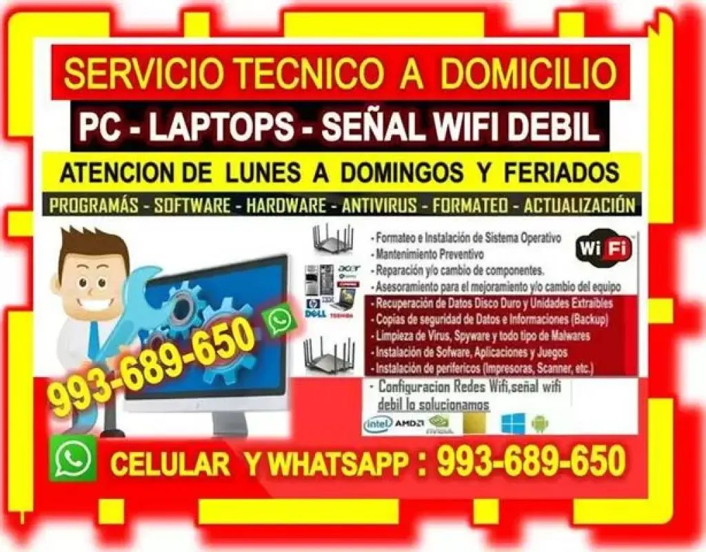 TECNICO REDES WIFI 993689650