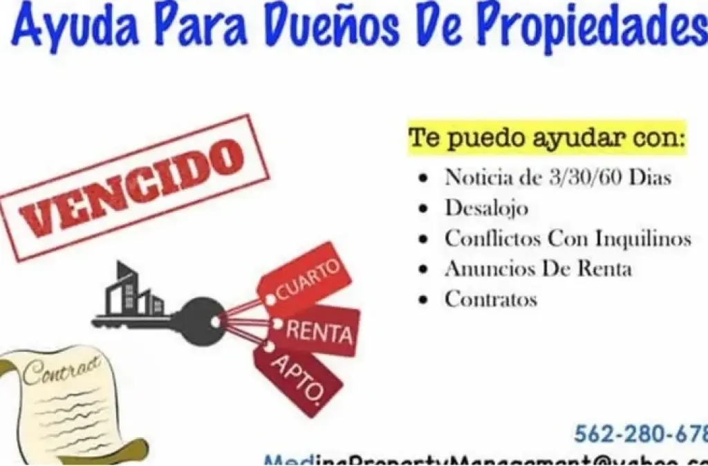 ayuda con desalojo