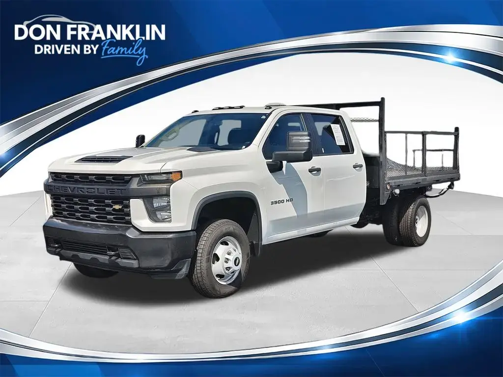 Chevrolet Silverado 3500HD 2021 4x2 Camión de Trabajo 4 puertas Cabina Crew LB SRW