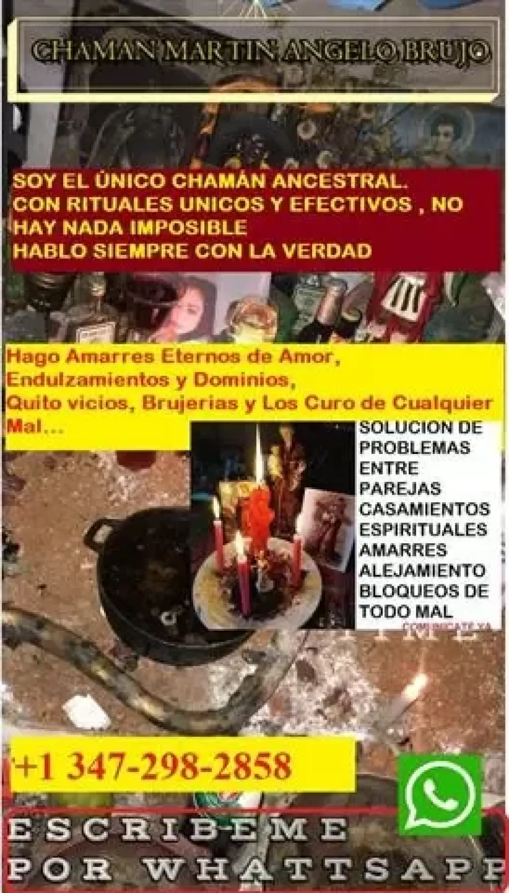 Amarre sexual dominio hechizo