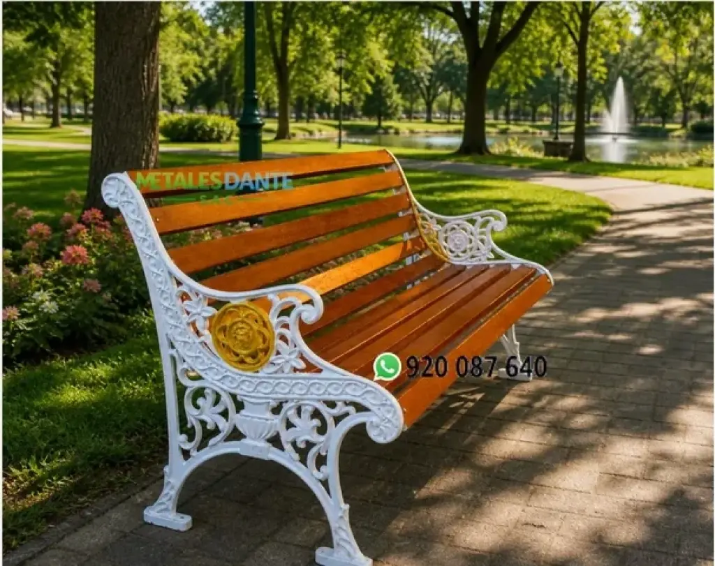 BANCAS PARA PARQUES Y JARDINES