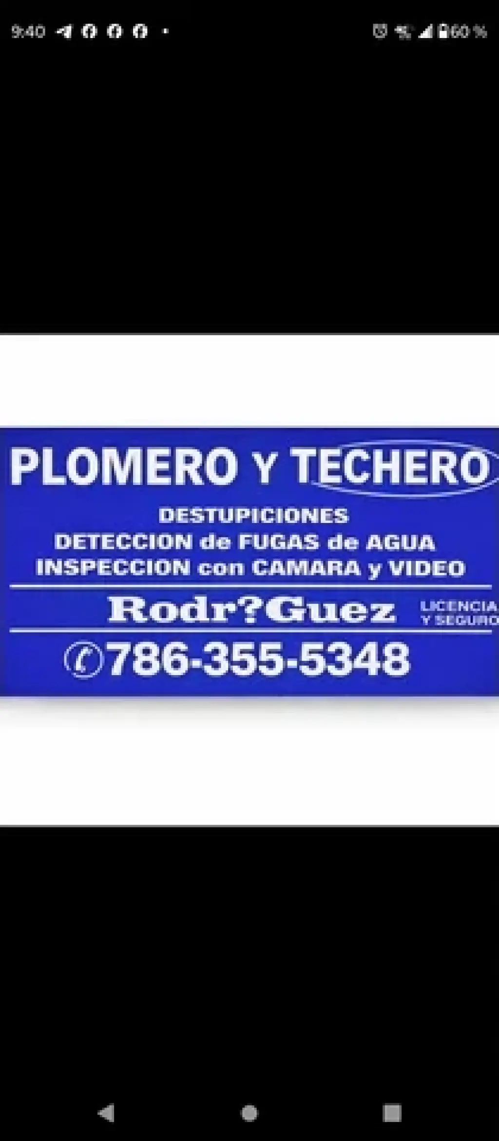 Servicios de plomería 24 horas