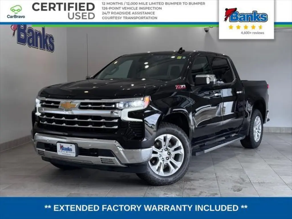 Chevrolet Silverado 1500 2024 4x4 LTZ 4 puertas Cabina Crew 5.8 pies. Caja corta