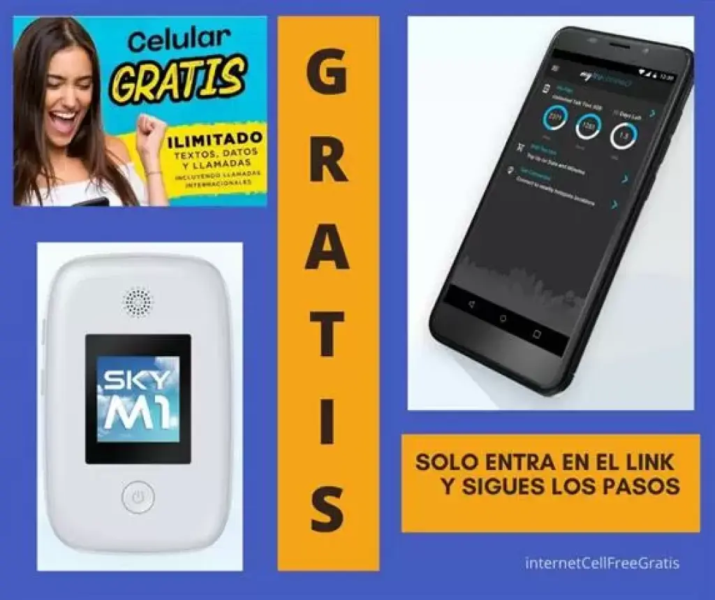 Celular / internet GRATIS