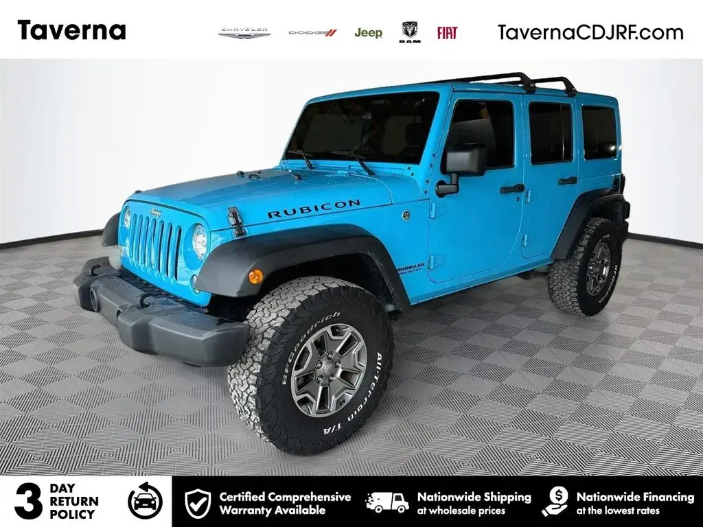 Jeep Wrangler Unlimited 2017 4x4 Rubicon 4 puertas SUV