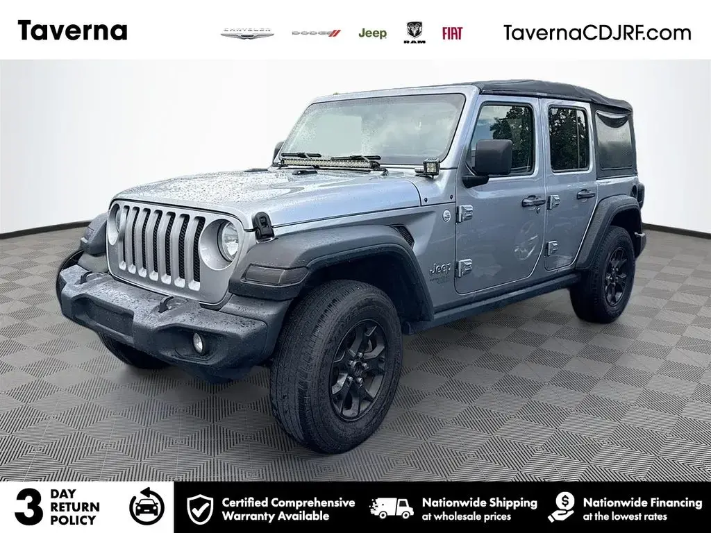 Jeep Wrangler Unlimited 2018 4x4 Sport 4 puertas SUV (lanzamiento a mitad de año)