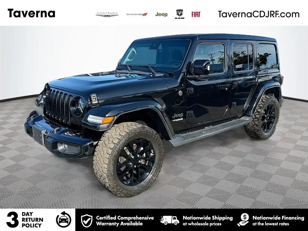 Jeep Wrangler Unlimited 2022 4x4 Sahara Altitude 4 puertas SUV