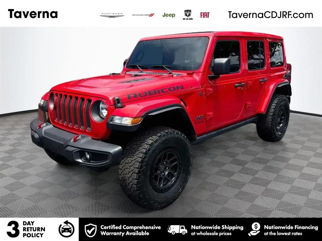 Jeep Wrangler Unlimited 2021 4x4 Rubicon 4 puertas SUV