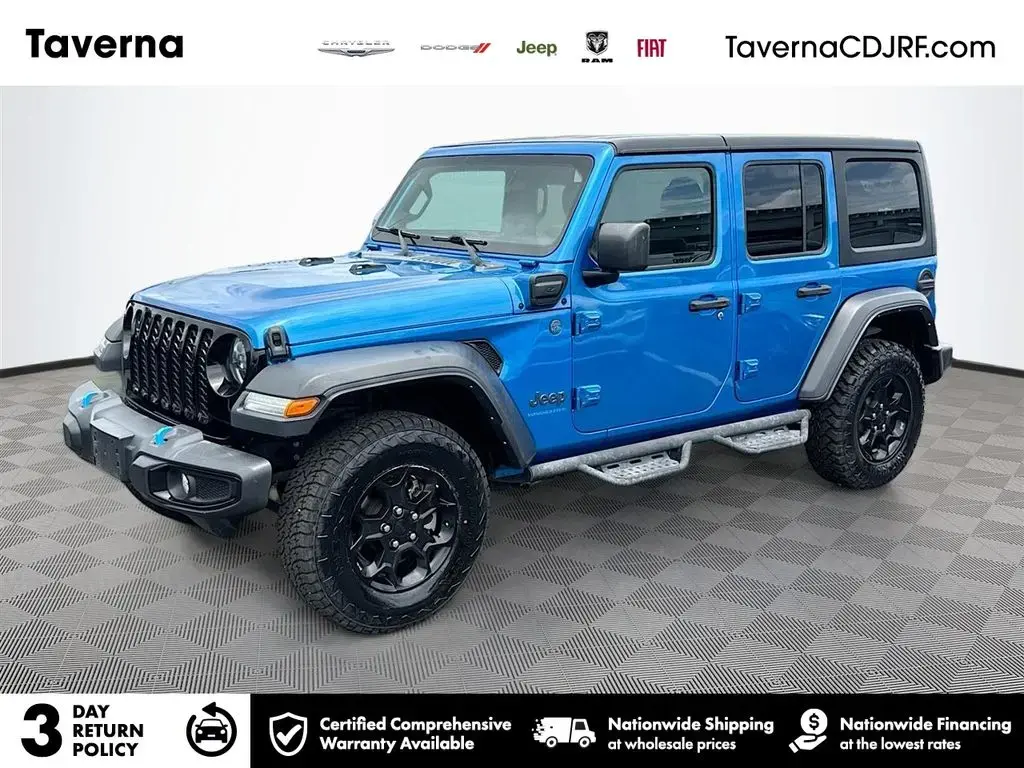 Jeep Wrangler 2023 4x4 Willys 4xe 4 puertas SUV