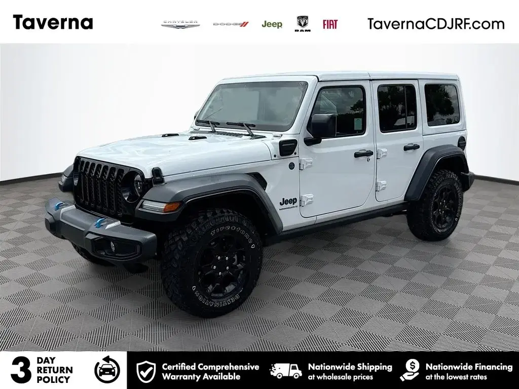 Jeep Wrangler 2023 4x4 Willys 4xe 4 puertas SUV