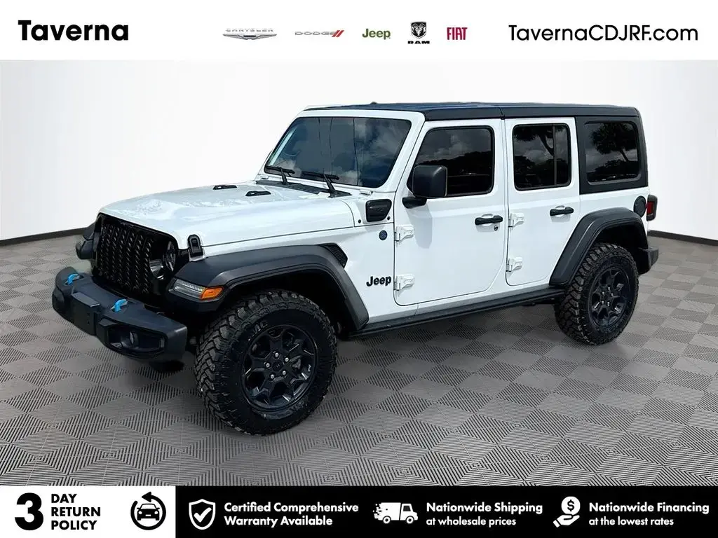 Jeep Wrangler 2023 4x4 Willys 4xe 4 puertas SUV
