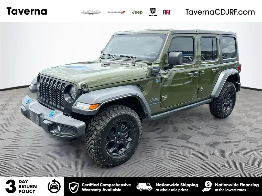 Jeep Wrangler 2023 4x4 Willys 4xe 4 puertas SUV