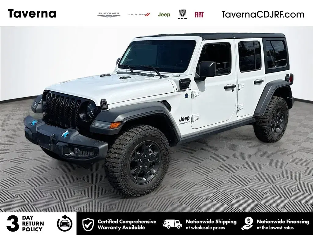 Jeep Wrangler 2023 4x4 Willys 4xe 4 puertas SUV