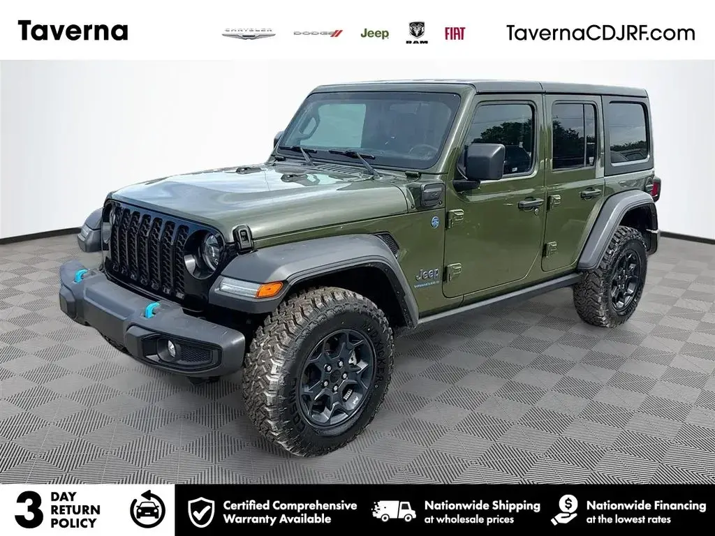 Jeep Wrangler 2023 4x4 Willys 4xe 4 puertas SUV