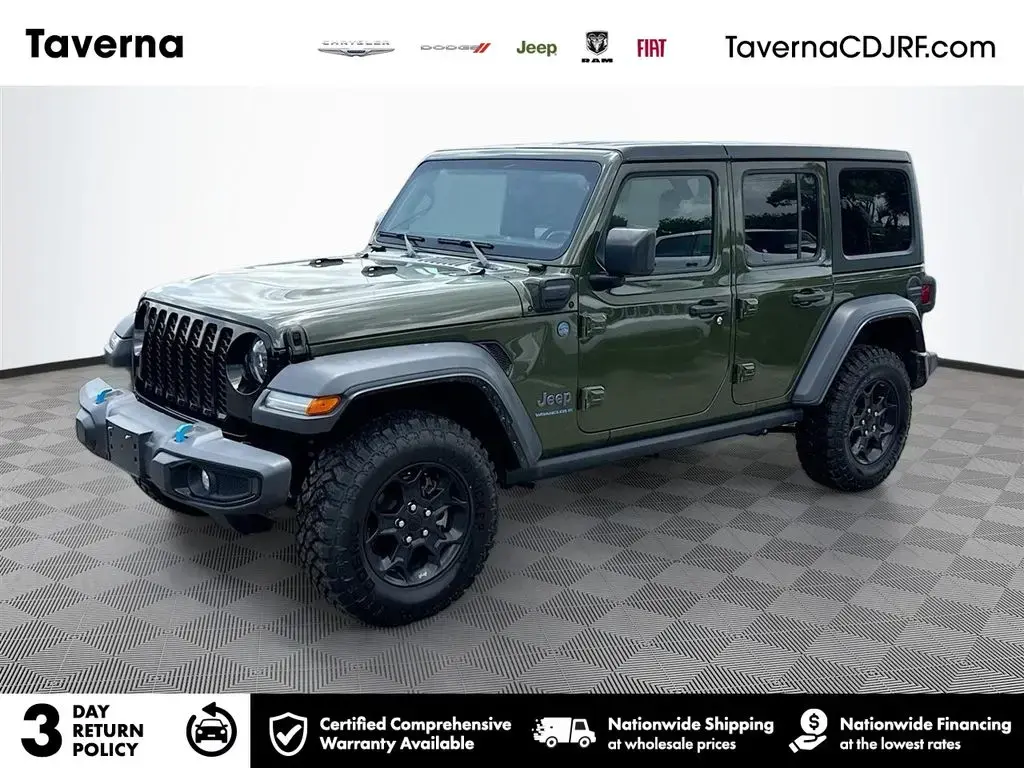 Jeep Wrangler 2023 4x4 Willys 4xe 4 puertas SUV