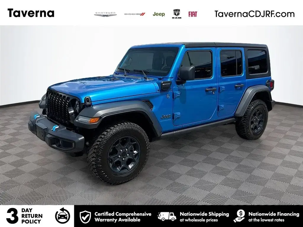 Jeep Wrangler 2023 4x4 Willys 4xe 4 puertas SUV