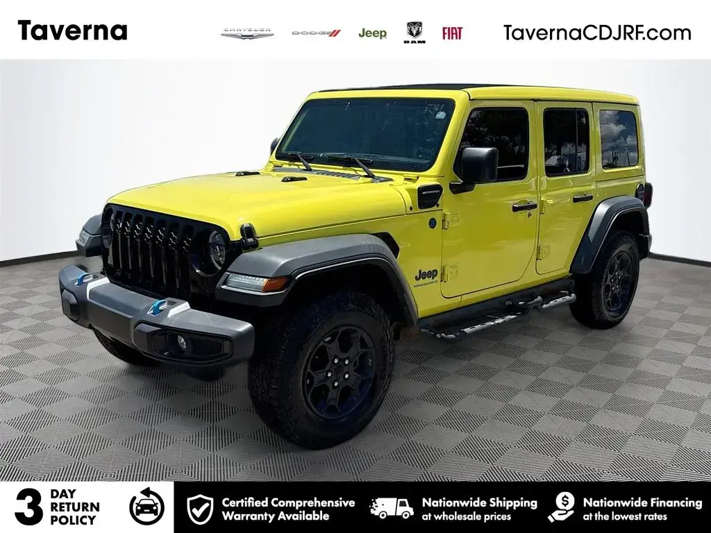 Jeep Wrangler 2023 4x4 Willys 4xe 4 puertas SUV