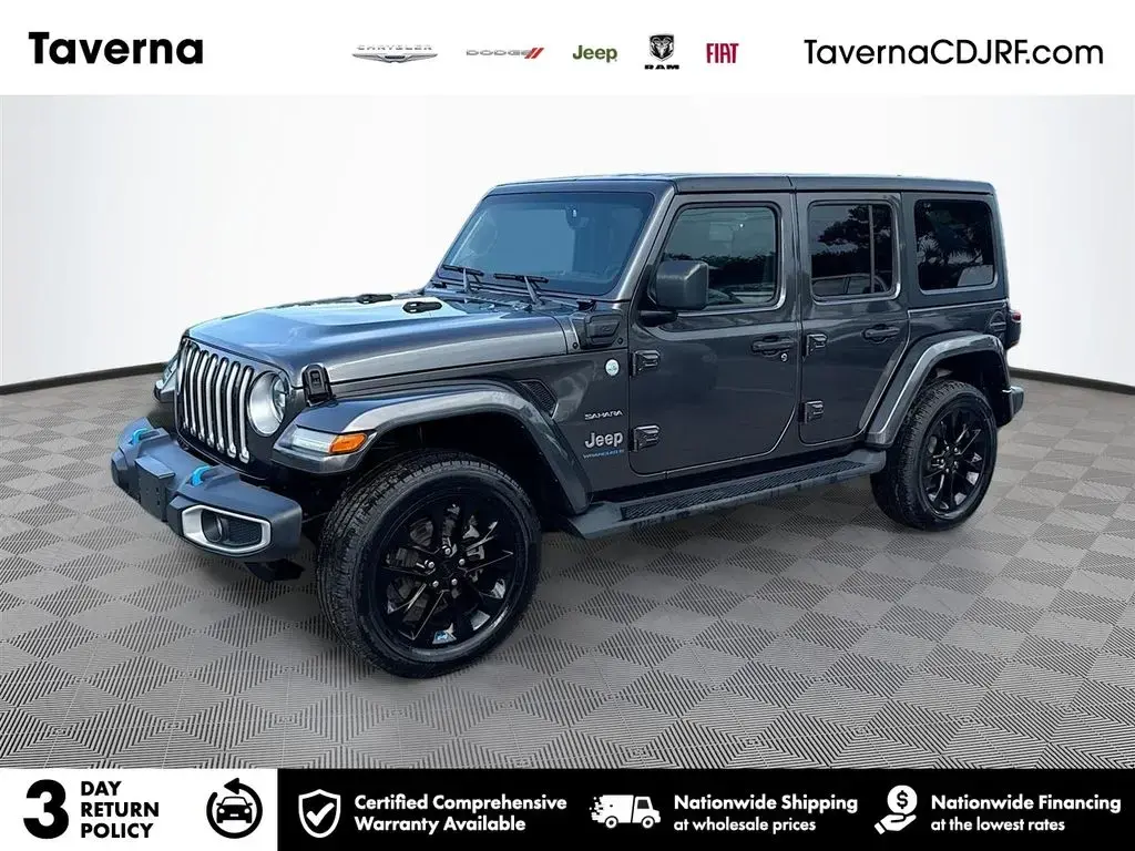 Jeep Wrangler 2023 4x4 Sahara 4xe 4 puertas SUV
