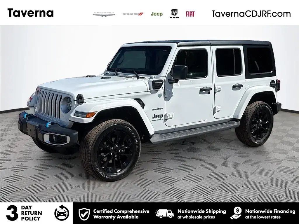 Jeep Wrangler 2023 4x4 Sahara 4xe 4 puertas SUV