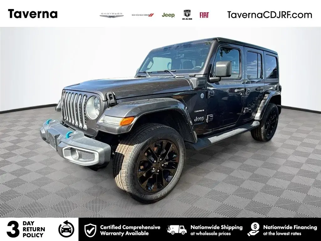 Jeep Wrangler 2023 4x4 Sahara 4xe 4 puertas SUV