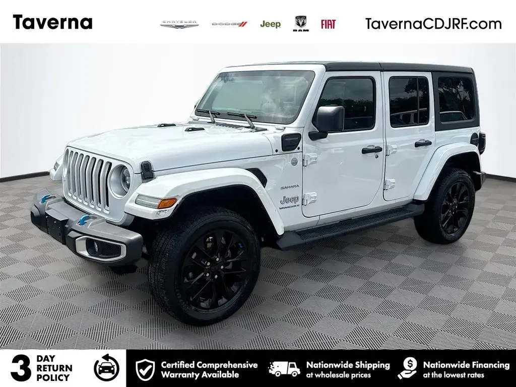 Jeep Wrangler 2023 4x4 Sahara 4xe 4 puertas SUV