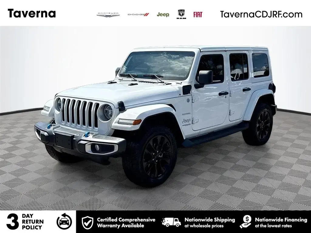 Jeep Wrangler Unlimited 2022 4x4 Sahara 4xe 4 puertas SUV