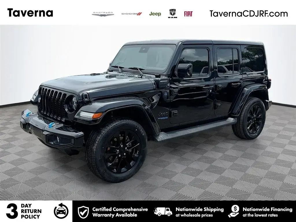 Jeep Wrangler Unlimited 2021 4x4 High Altitude 4xe 4 puertas SUV