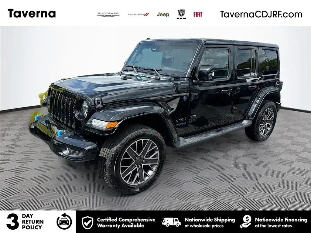 Jeep Wrangler Unlimited 2022 4x4 Sahara 4xe 4 puertas SUV