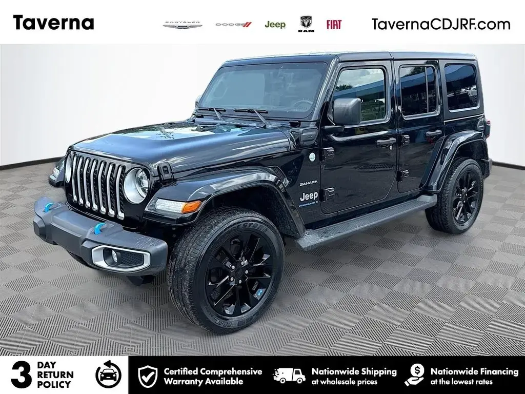 Jeep Wrangler 2023 4x4 Sahara 4xe 4 puertas SUV