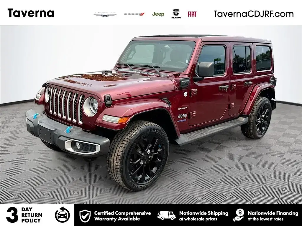 Jeep Wrangler Unlimited 2022 4x4 High Altitude 4xe 4dr SUV