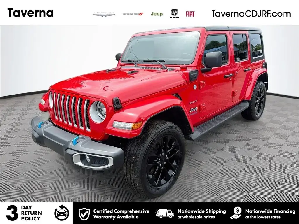 Jeep Wrangler Unlimited 2022 4x4 Sahara 4xe 4ptas SUV