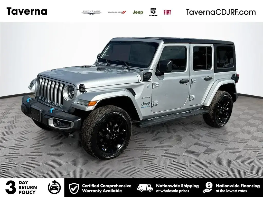 Jeep Wrangler 2023 4x4 Sahara 4xe 4 puertas SUV