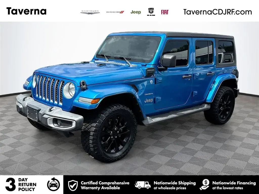 Jeep Wrangler Unlimited 2021 4x4 High Altitude 4xe 4dr SUV