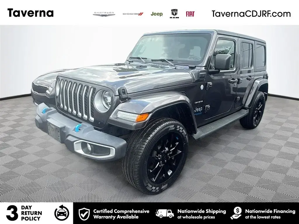 Jeep Wrangler Unlimited 2022 4x4 High Altitude 4xe 4 puertas SUV