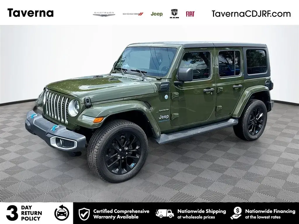 Jeep Wrangler 2023 4x4 Sahara 4xe 4 puertas SUV