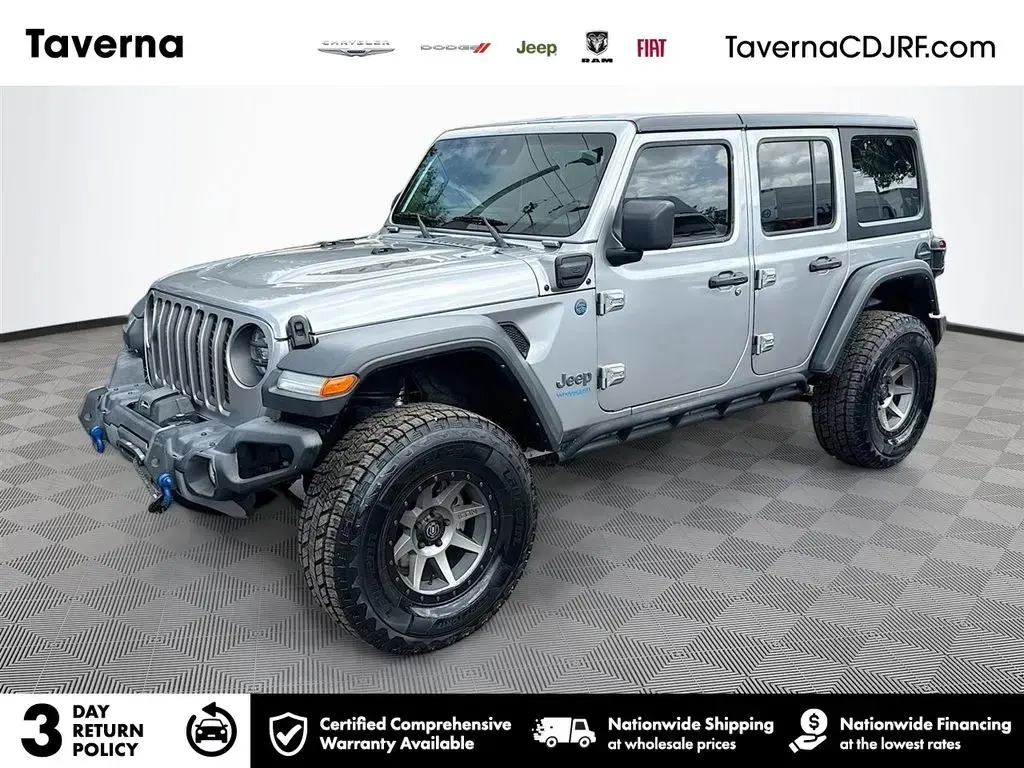 Jeep Wrangler Unlimited 2021 4x4 Rubicon 4xe 4 puertas SUV